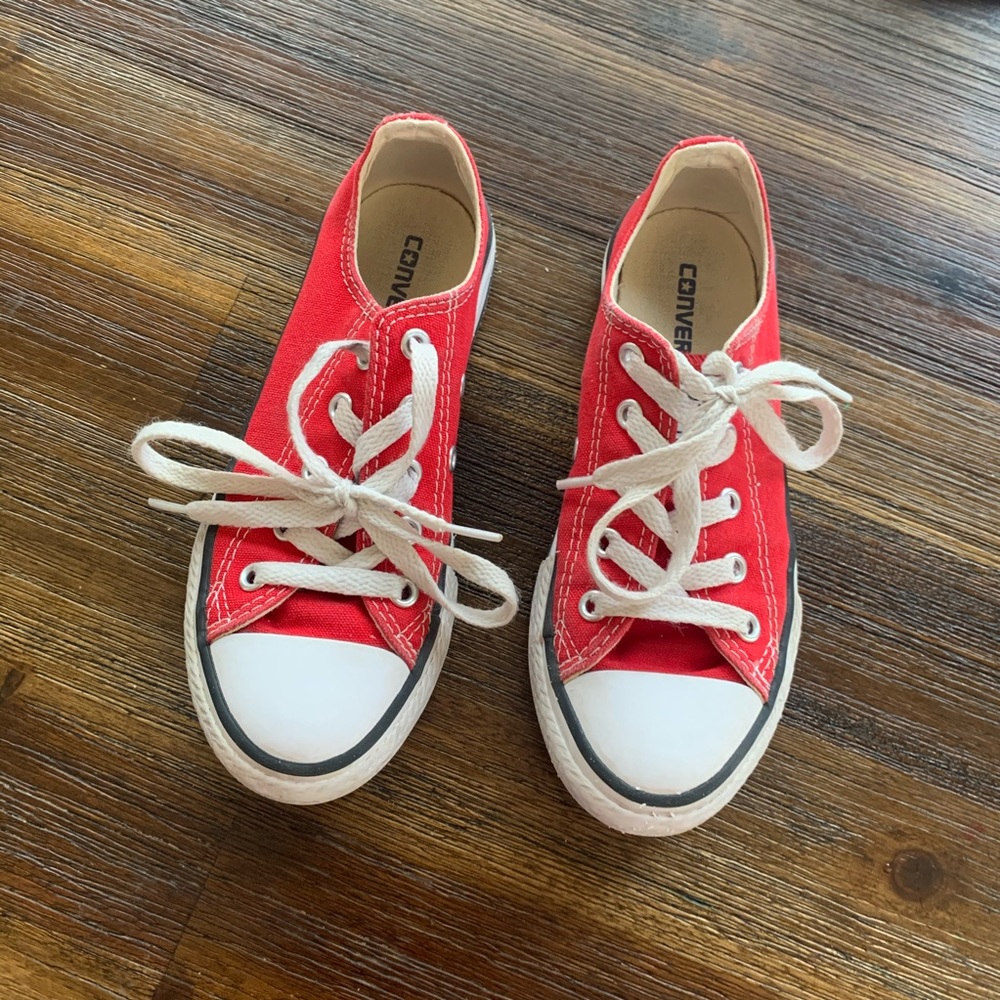 Red Converse (Size 13)